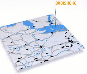 3d view of Budishche