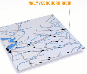 3d view of Malyye Shcherbinichi