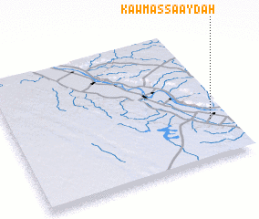 3d view of Kawm aş Şa‘āydah