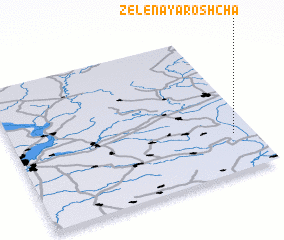 3d view of Zelënaya Roshcha