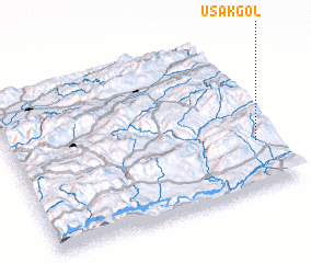 3d view of Uşakgöl