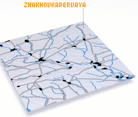 3d view of Zhakhovka Pervaya