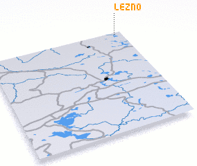 3d view of Lezno