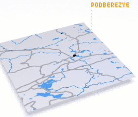 3d view of Podberez\