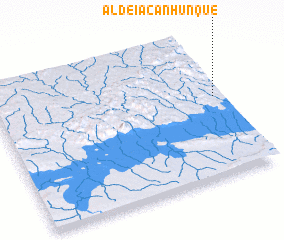 3d view of Aldeia Canhúnque