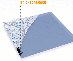 3d view of Brighton Beach