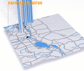 3d view of Kafr al Khalāʼifah