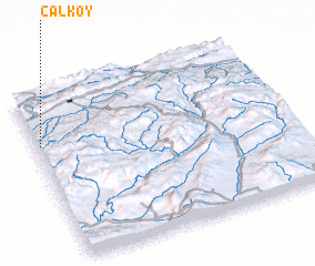 3d view of Çalköy