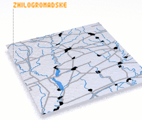 3d view of Zhilo-Gromadske