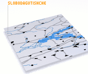 3d view of Sloboda Gutishche