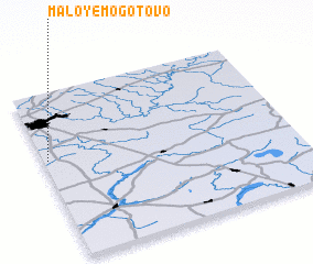 3d view of Maloye Mogotovo