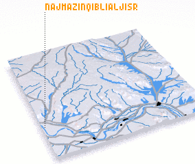 3d view of Naj‘ Māzin Qiblī al Jisr