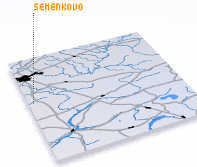 3d view of Semënkovo