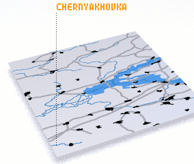 3d view of Chernyakhovka