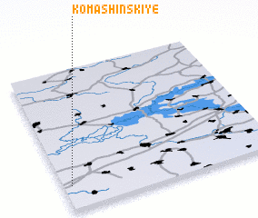 3d view of Komashinskiye