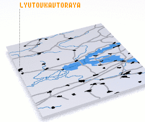 3d view of Lyutovka Vtoraya