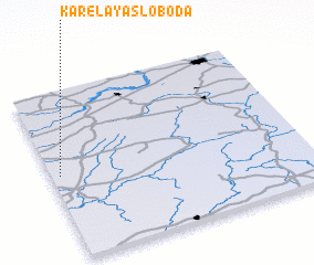 3d view of Karelaya Sloboda