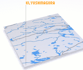 3d view of Klyushina Gora