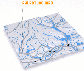 3d view of Awlād Ţūq Gharb