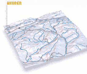 3d view of Akören