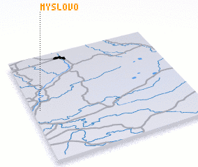 3d view of Myslovo