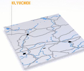 3d view of Klyuchek