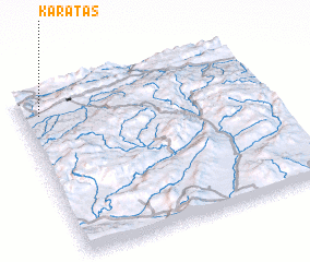 3d view of Karataş