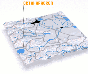 3d view of Orta Karaören