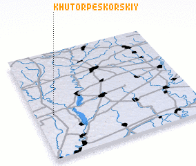 3d view of Khutor Peskorskiy