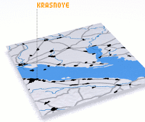 3d view of Krasnoye