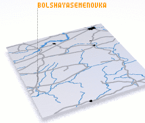 3d view of Bolʼshaya Semënovka