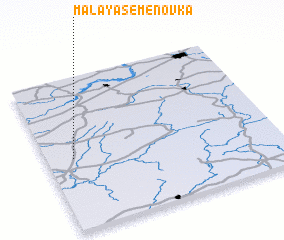 3d view of Malaya Semënovka