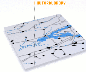 3d view of Khutor Dubrovy