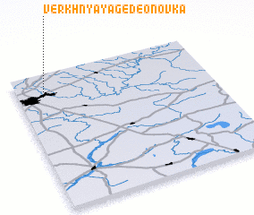 3d view of Verkhnyaya Gedeonovka