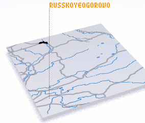 3d view of Russkoye Ogorovo