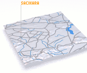 3d view of Saçıkara