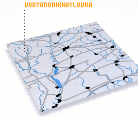 3d view of Vodyano-Mikhaylovka