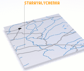 3d view of Staraya Lychenka