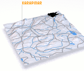 3d view of Karapınar