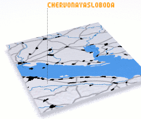 3d view of Chervonaya Sloboda