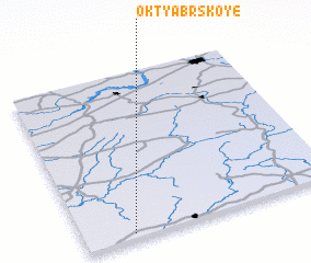 3d view of Oktyabr\