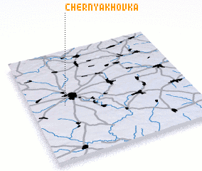 3d view of Chernyakhovka