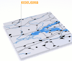 3d view of Kiselëvka