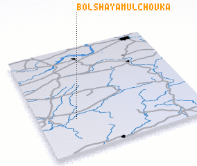 3d view of Bolʼshaya Mulchovka