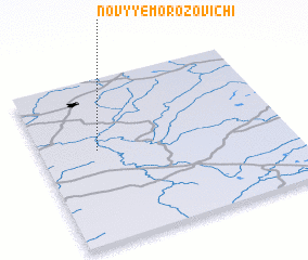 3d view of Novyye Morozovichi