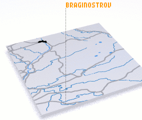 3d view of Bragin Ostrov