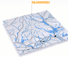 3d view of Naj‘ Ḩammādī