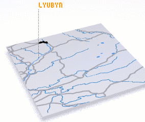 3d view of Lyubyn\