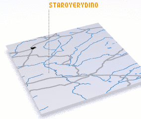 3d view of Staroye Rydino