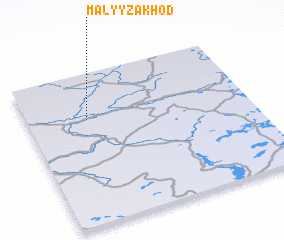 3d view of Malyy Zakhod